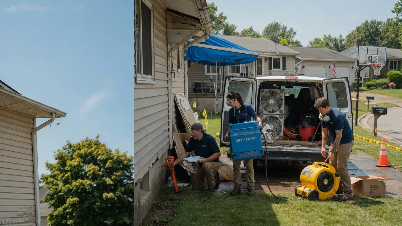 Ceiling Leak Cleanup in Eastport, MI near me