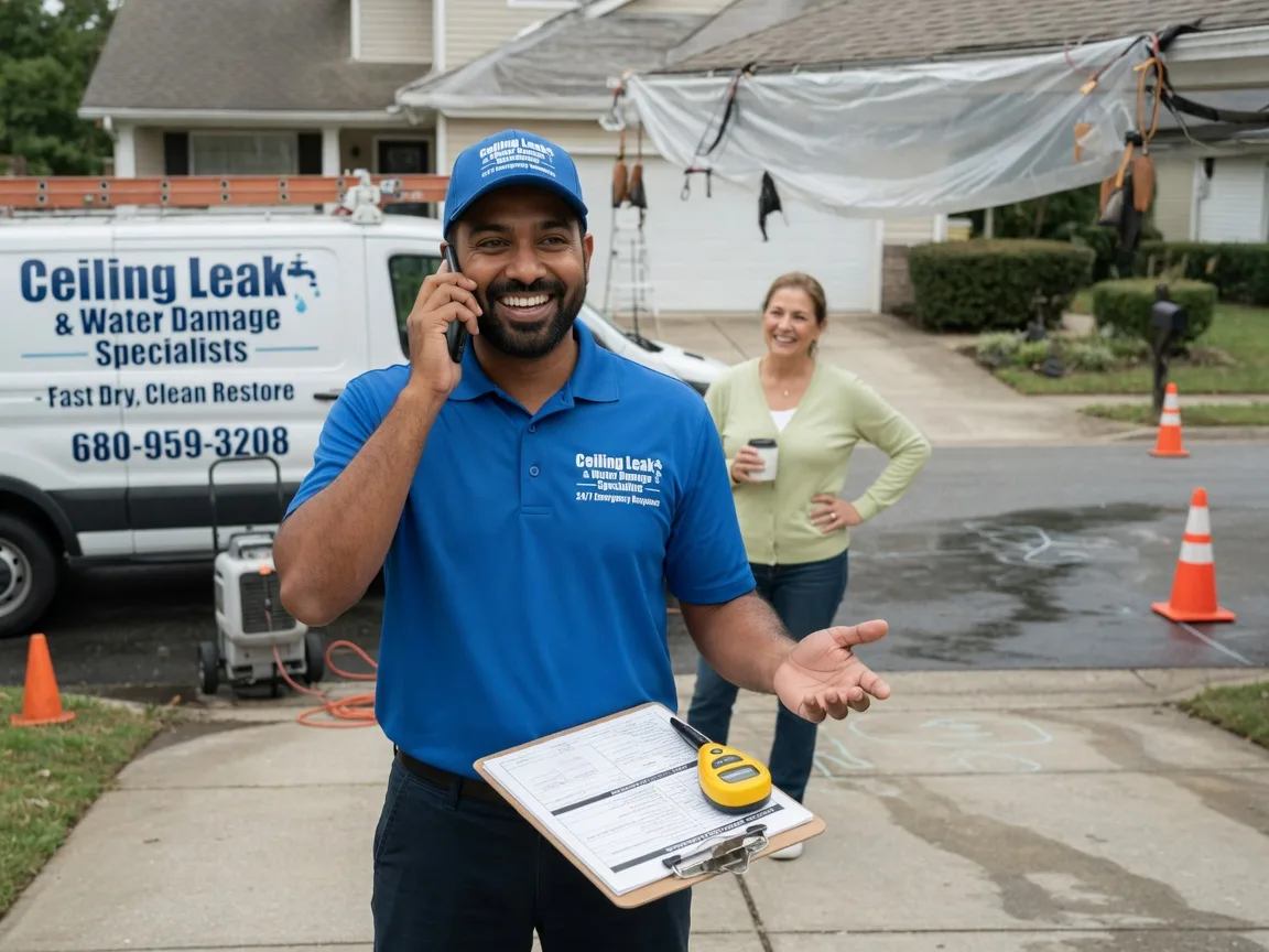 Ceiling Leak Cleanup Eastport, MI FAQs